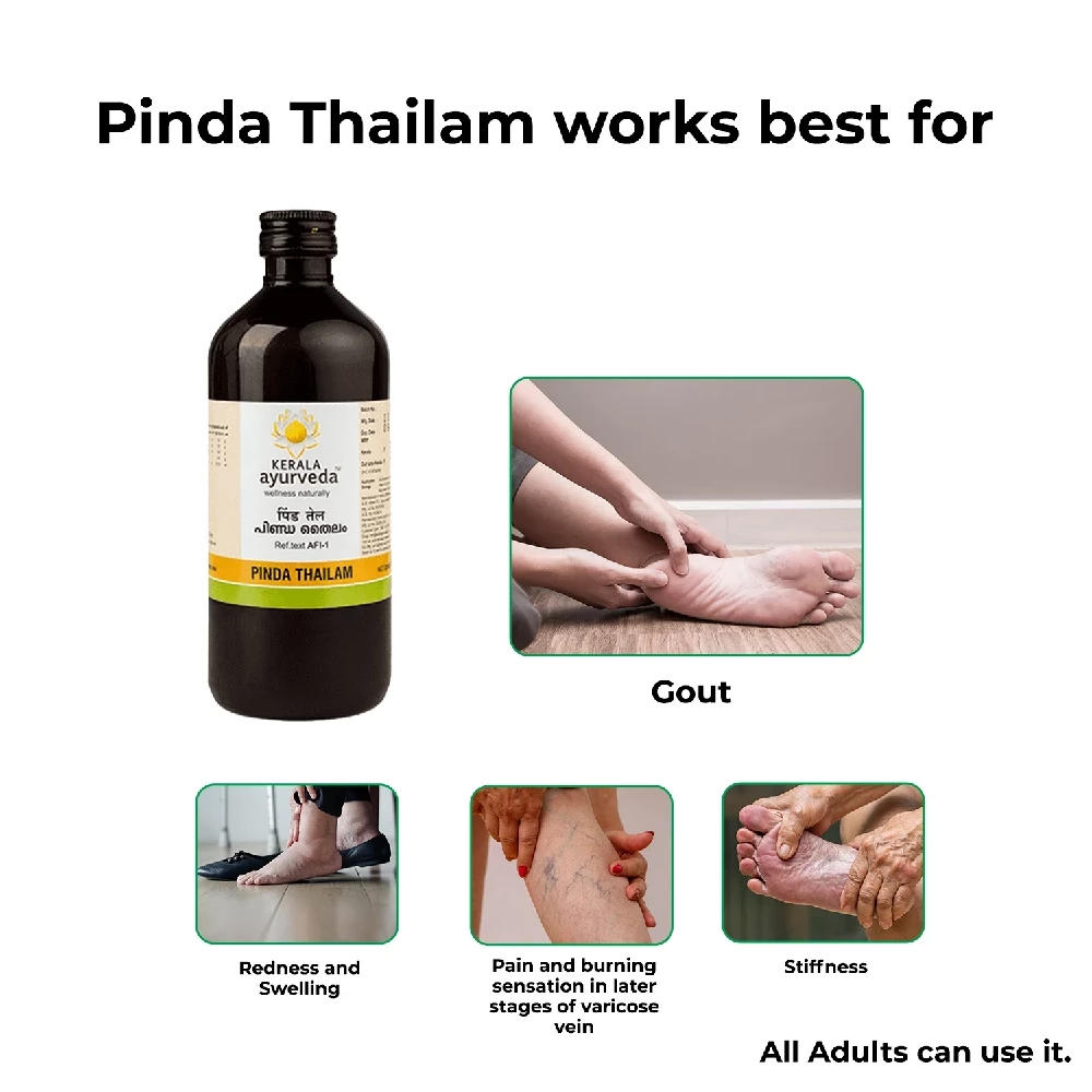 Kerala Ayurveda Pinda Thailam, 450 ml-3.webp